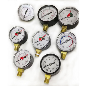 2"  Steam Boiler Air Manometer PSI Pressure Gauge for Water Oil Petrol Gas Cylinder