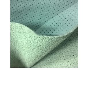 Perforated Micro Fiber PU Faux Leather Fabric for Car Seat Upholstery