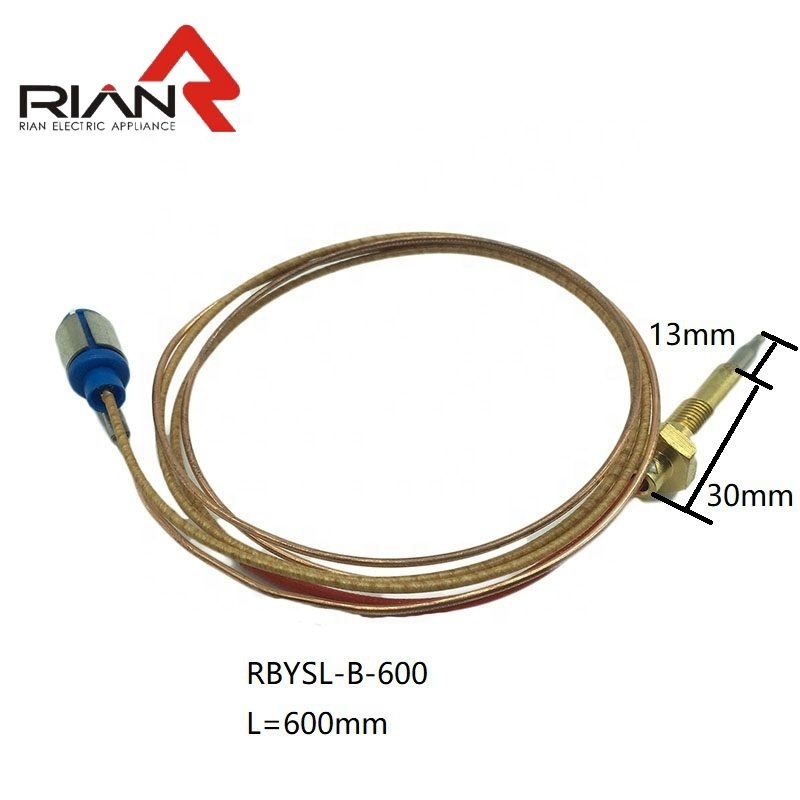 Infrared gas cooker thermocouple