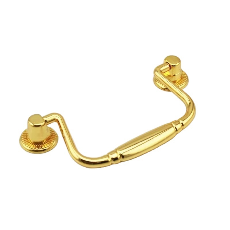 Other Hardware Custom Pulls Drawer Knob Door Furniture Handle Box Metal Handle Gold Alloy Wardrobe Handles Support 1set