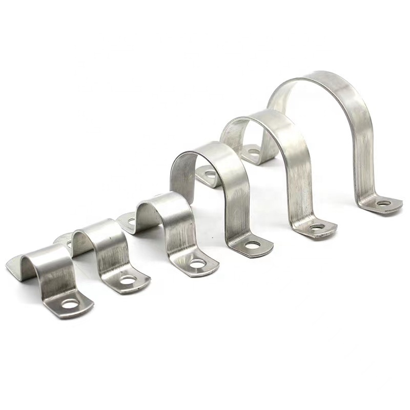 Direct Manufacturer round oval galvanized 20mm stainless steel pipe steel round clamp bracket