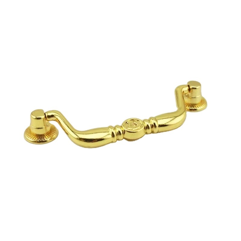 Other Hardware Custom Pulls Drawer Knob Door Furniture Handle Box Metal Handle Gold Alloy Wardrobe Handles Support 1set