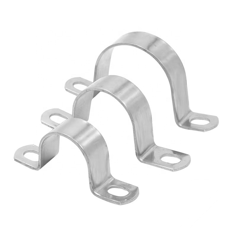 Direct Manufacturer round oval galvanized 20mm stainless steel pipe steel round clamp bracket