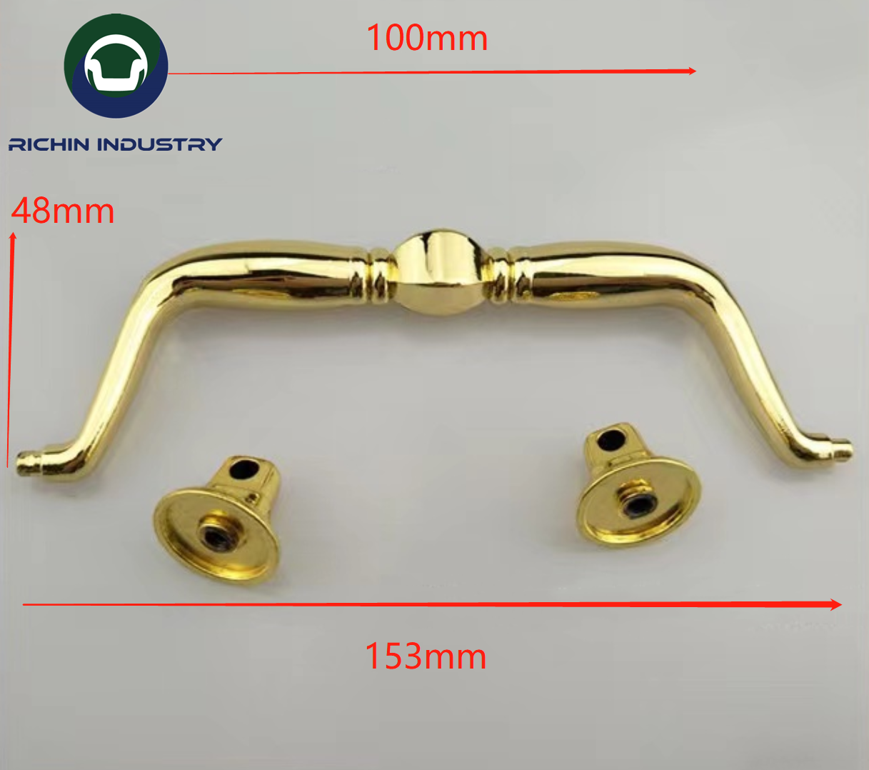 China wholesale cabinet handle golden Furniture handles knobs Cabinet door drawer furniture handle for furniture