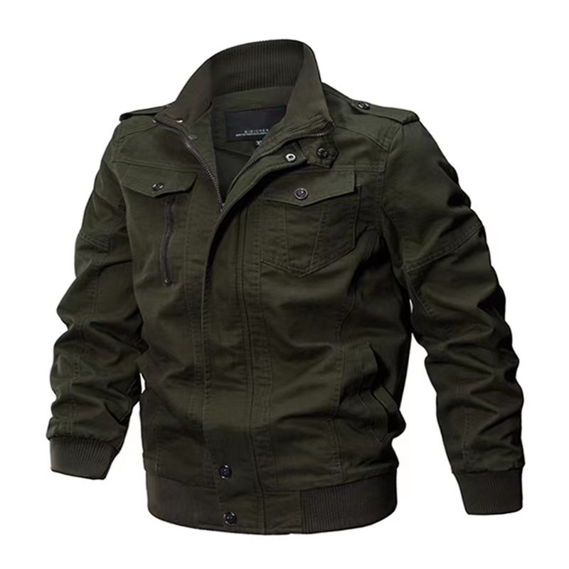 OEM Wholesale custom varsity jacket men bomber jacket men tactical jacket