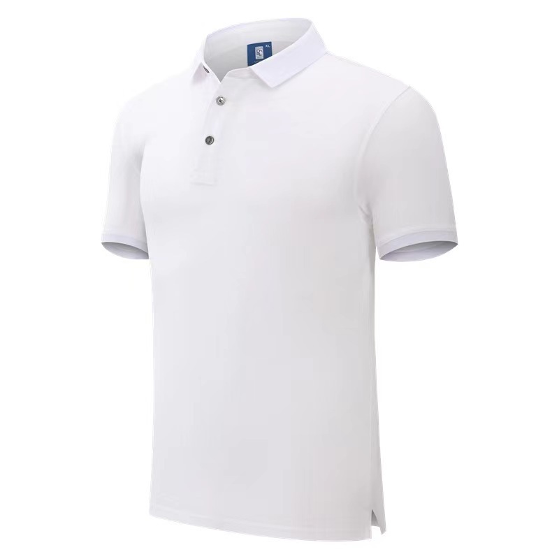 Custom Logo Golf Polo Shirts 60S 190gsm Double Mercerized Cotton Design High Quality Supima Cotton Polo Shirt