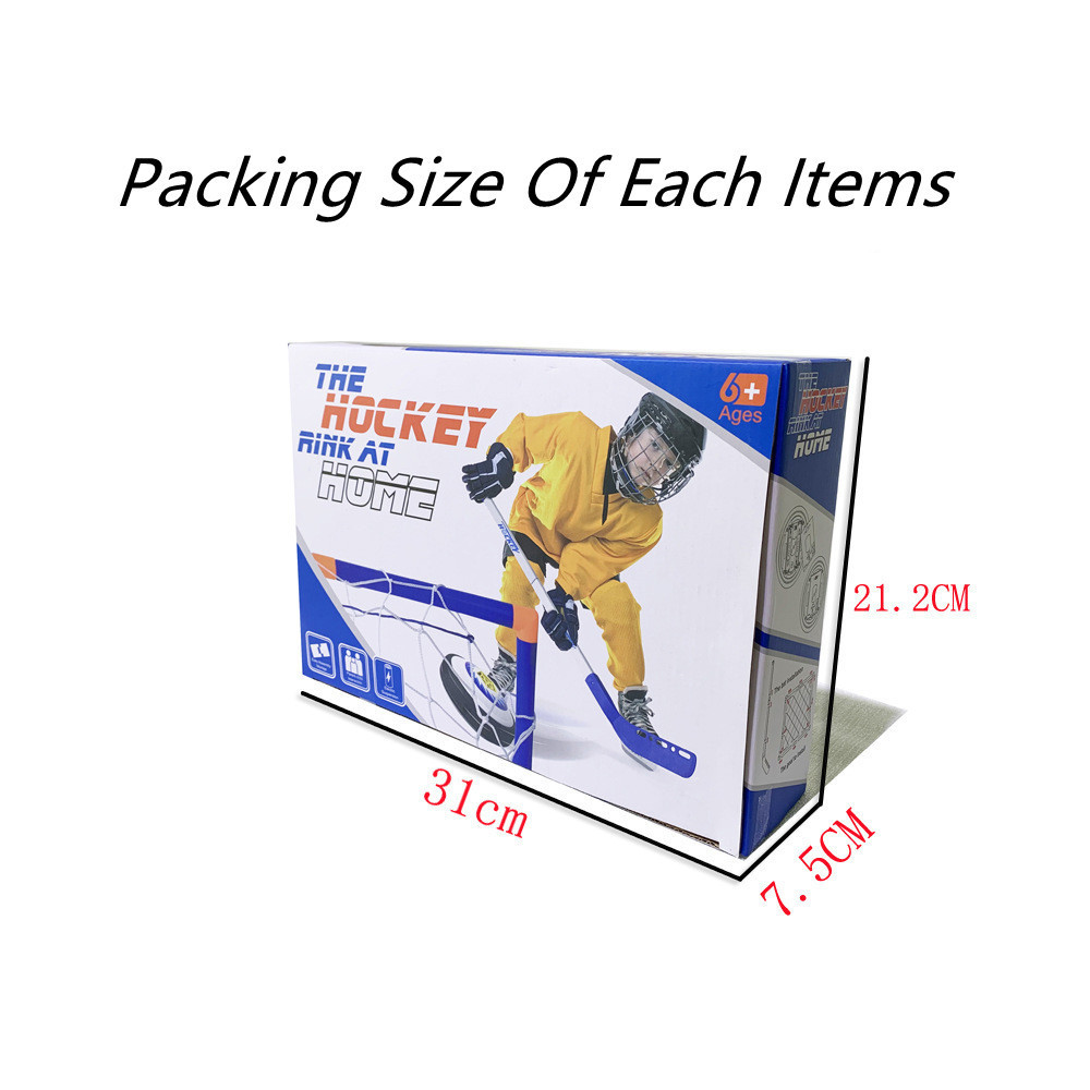 Hot Selling Electric Ice Hockey 6 Sets Toy Mini  Indoor Family Soccer Ball Goal Sports Game