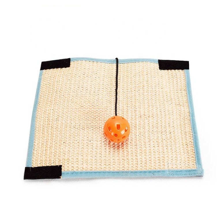 pet supplies  Natural Sisal Mat Toy Protecting Furniture Foot For Cats scratcher sisal cat scratching posts with ball