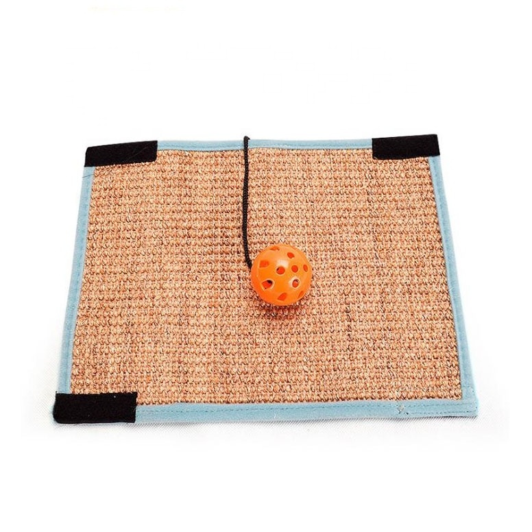 pet supplies  Natural Sisal Mat Toy Protecting Furniture Foot For Cats scratcher sisal cat scratching posts with ball