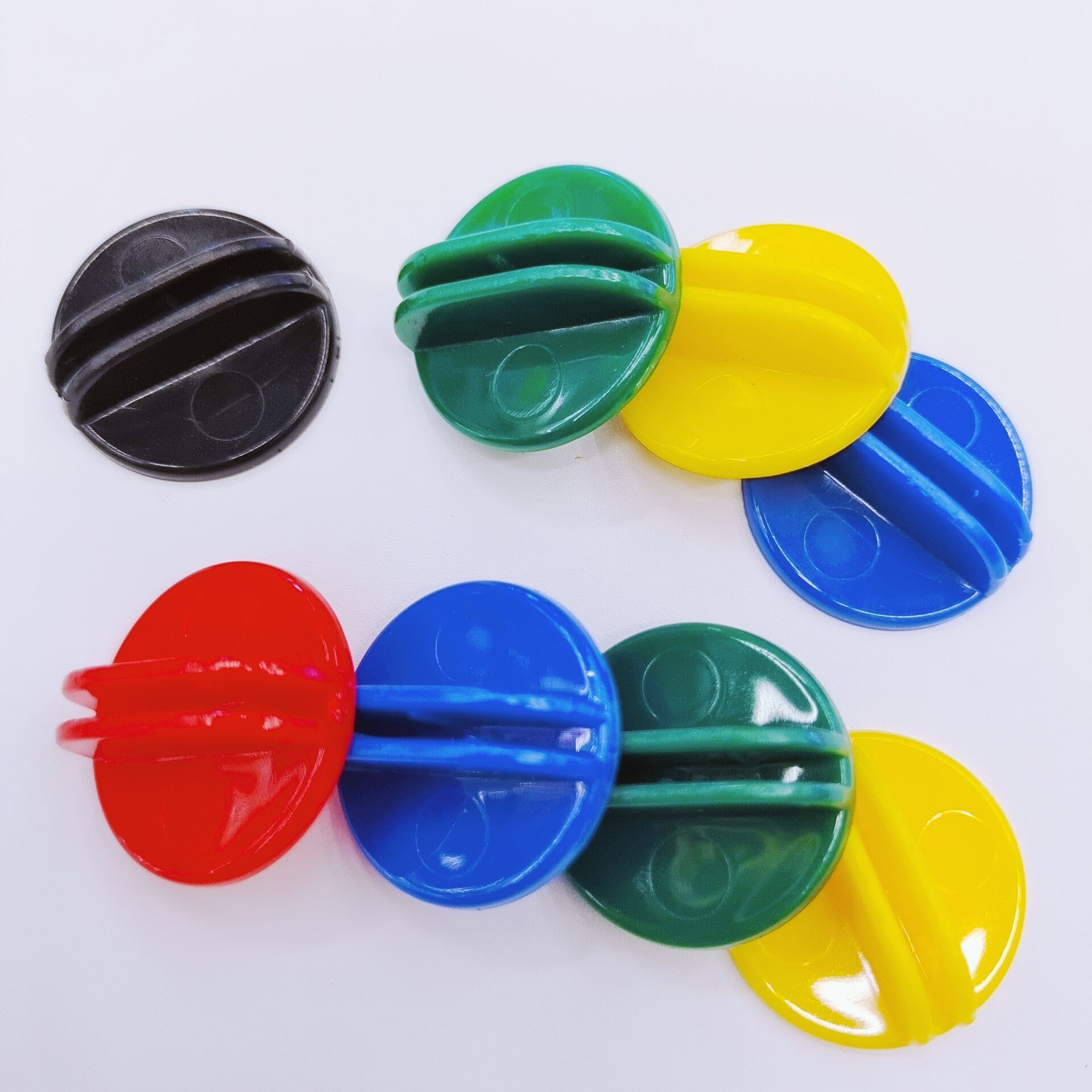 Low Price Wholesale Card Holder 25mm Game Card Multi-colored Plastic Card Chips