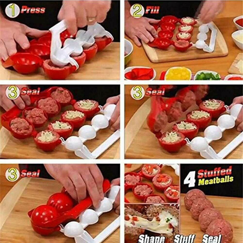 Department stores four-hole meatball sausage  falafel  Meatball Maker