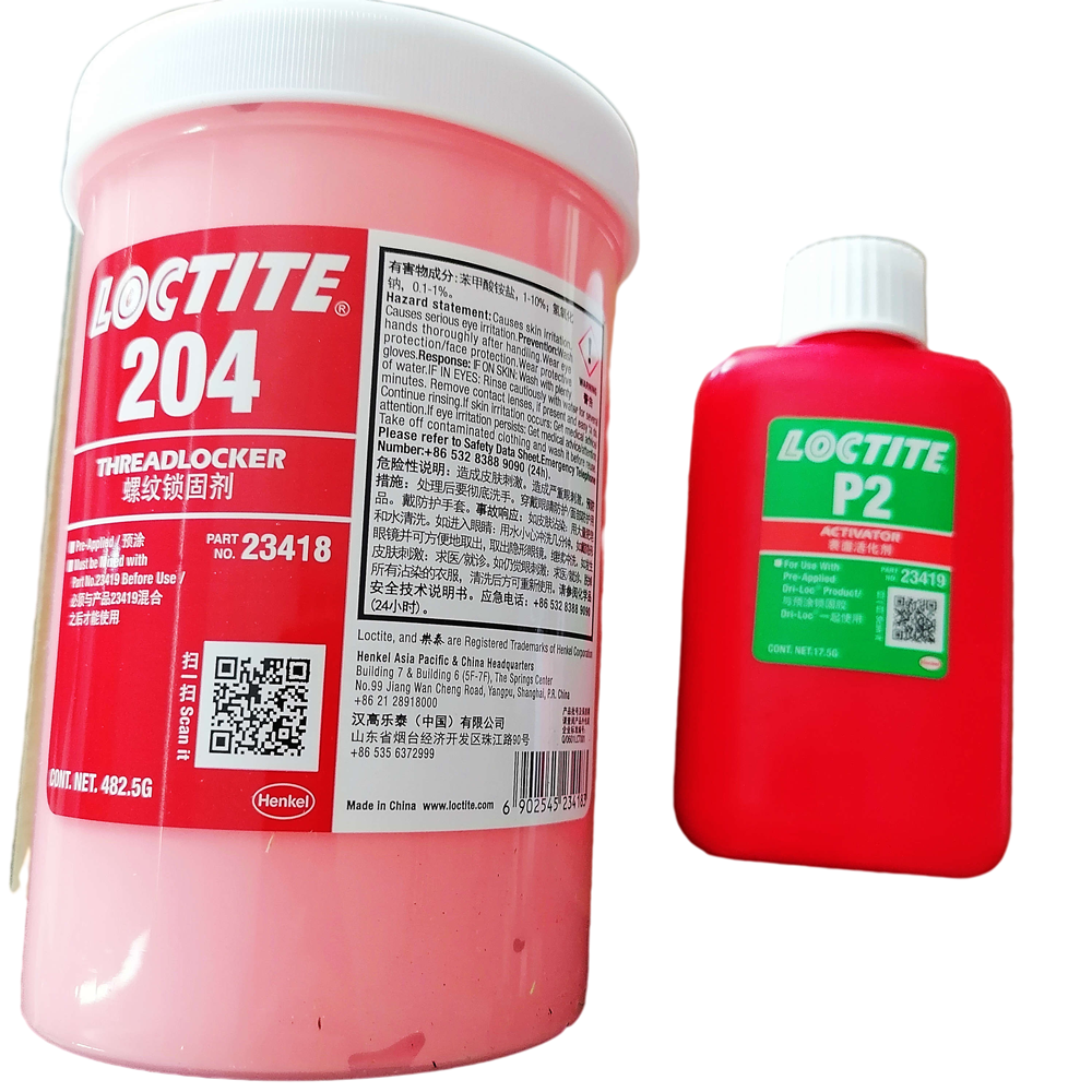 Loctite 204 , Pre-applied thread sealants ,loctite 263 272 401 406 480 415 567 577 326 680 638 648