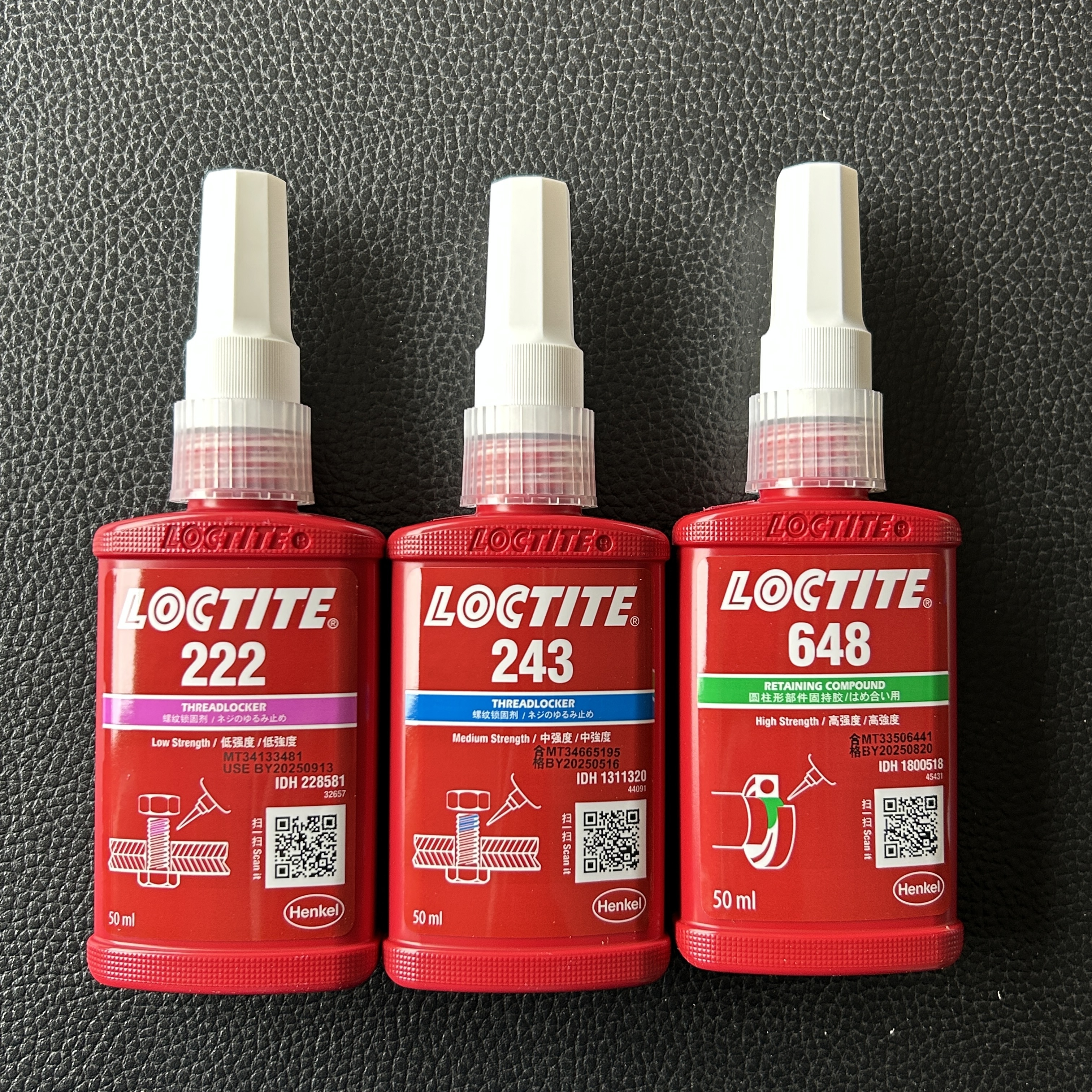 pegamento loctite 243 222 648 401 406 480 577 660