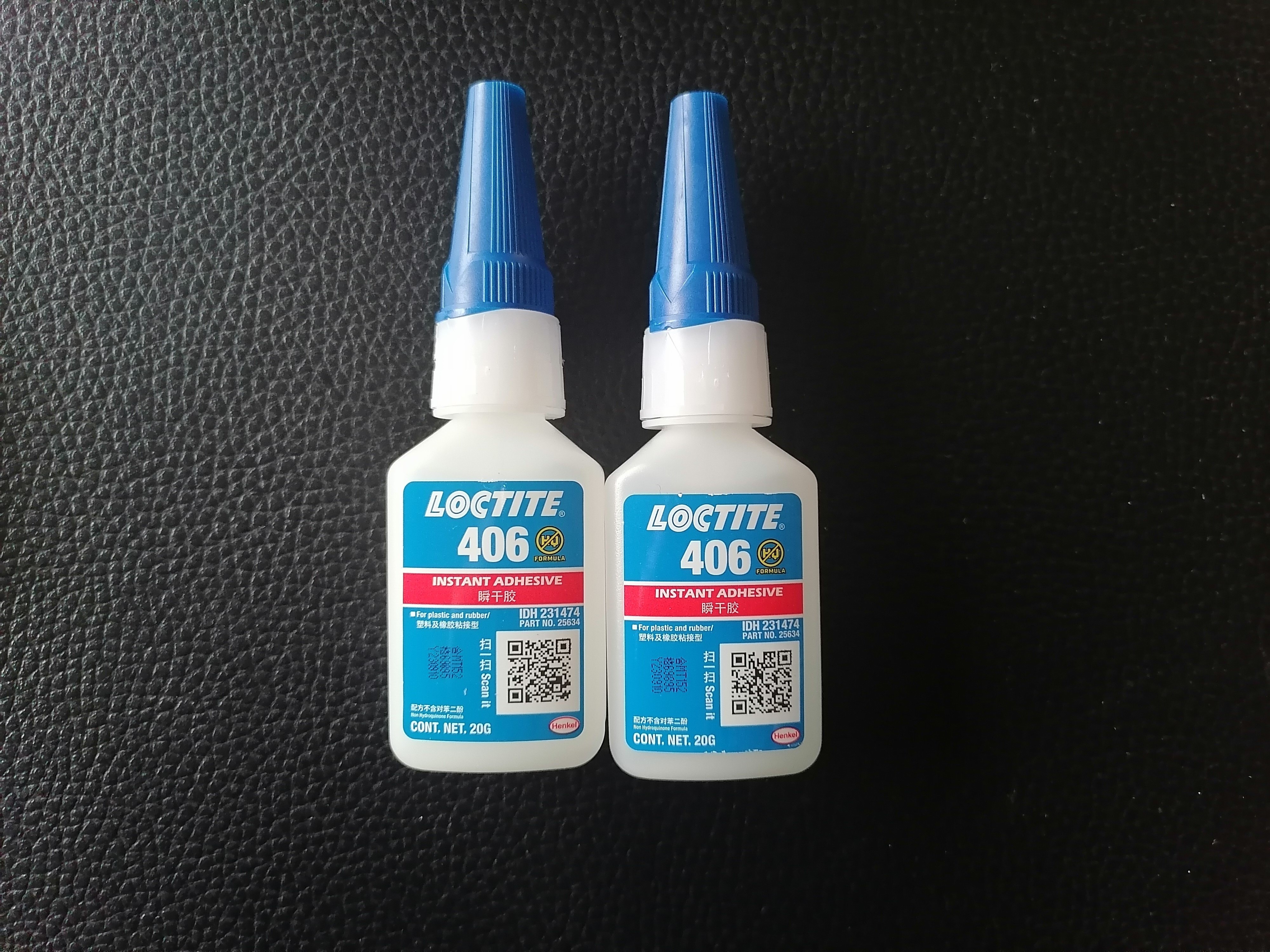 henkel loctite 406 instant adhesive for plastic and rubber