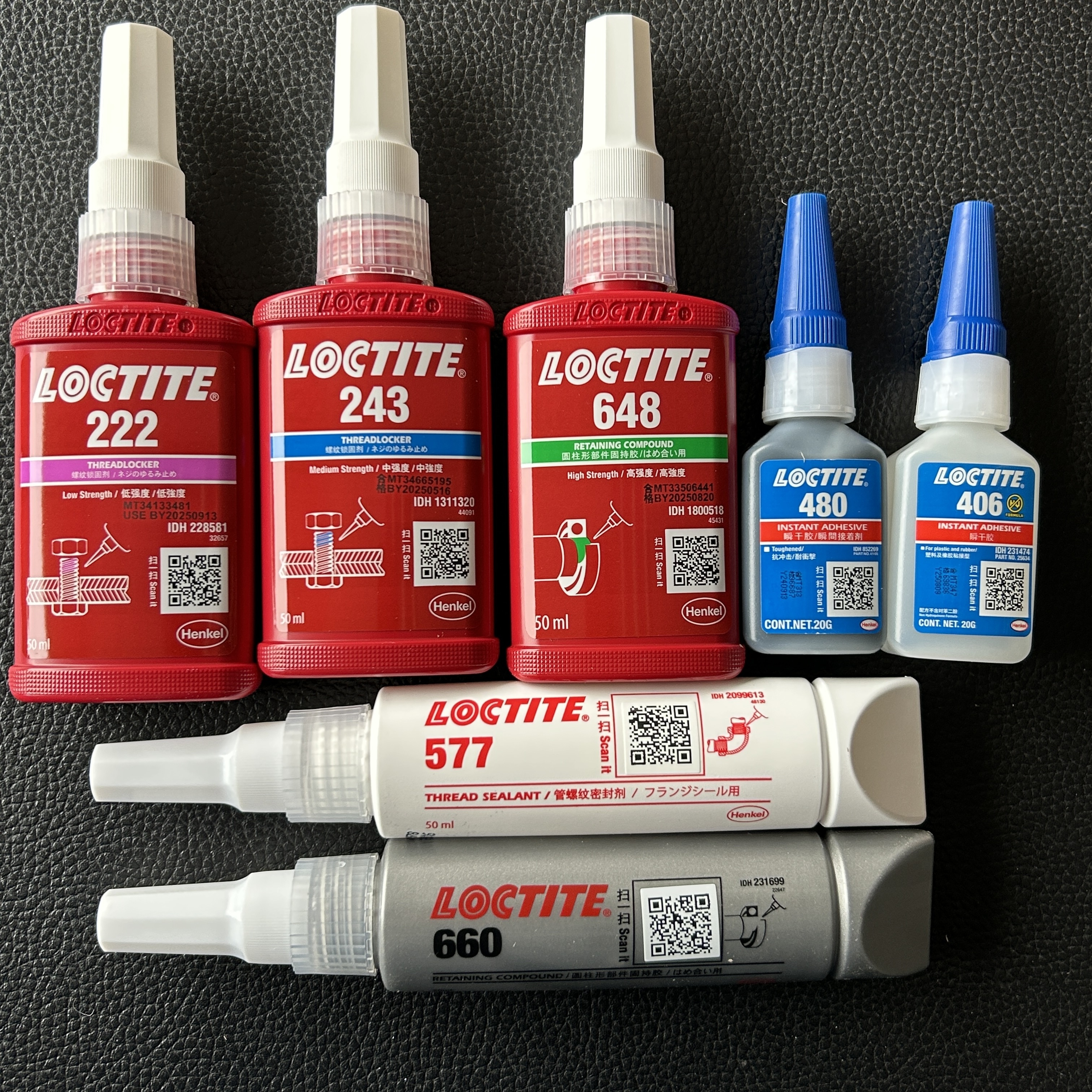 pegamento loctite 243 222 648 401 406 480 577 660