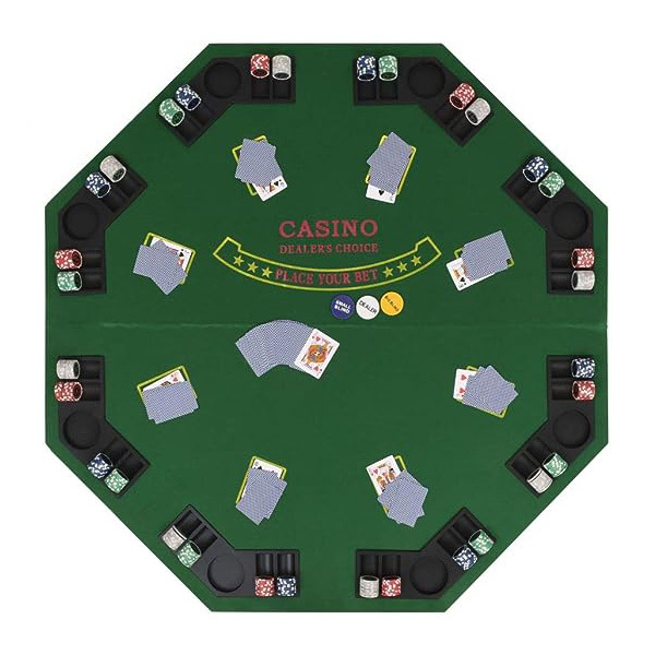 custom portable folding poker table top