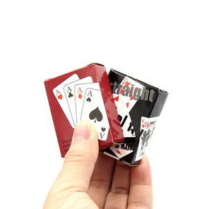 Wholesale Outdoor Climbing Travel Game Accessories Mini Poker Cartas Chips Set Playing Cards