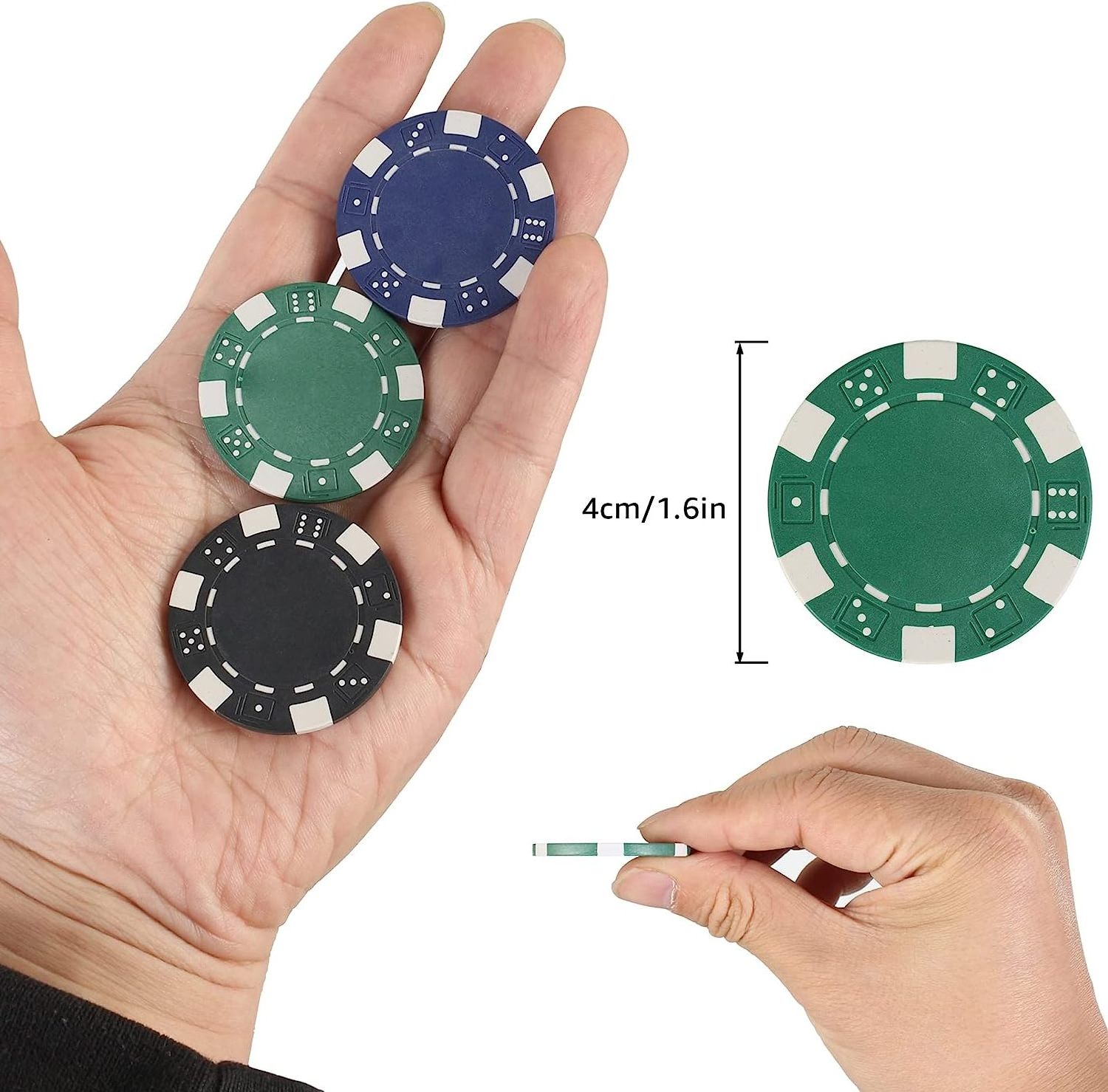 Wholesale Entertainment Custom 10g Poker Chips Set