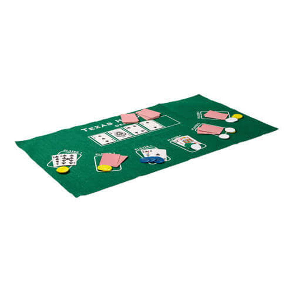 Custom Size Playing Cards Poker Table Mat Poker Pad