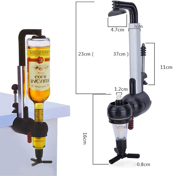 Bar Accessories One Single Bottle Bar Butler Liquor Wine Dispenser Bar Bottle Holder