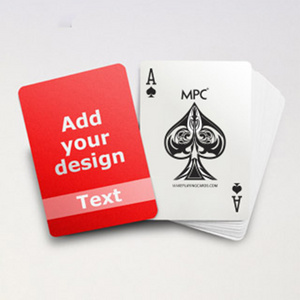 Custom Printing Logo Blank Playing Game Cards