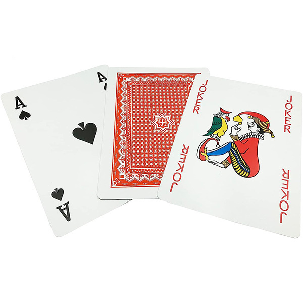 Custom Giant Paper Pvc Large Big Size Playing Poker Cards For Entertainment