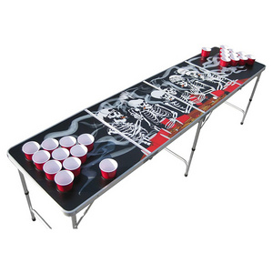 8ft Custom Top Outdoor Furniture Beer Pong Table