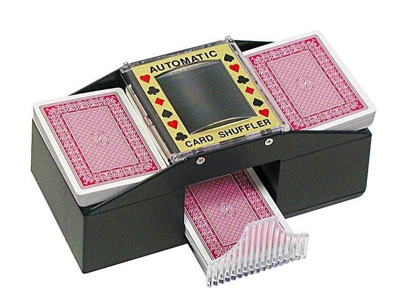 Cards Shuffler Automatic Playing Poker One/Two Deck Card Shuffler & Dealer Automatic