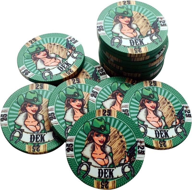 39mm Custom game Coin Poker Chips Texas Ceramic European Poker chip EPT chip