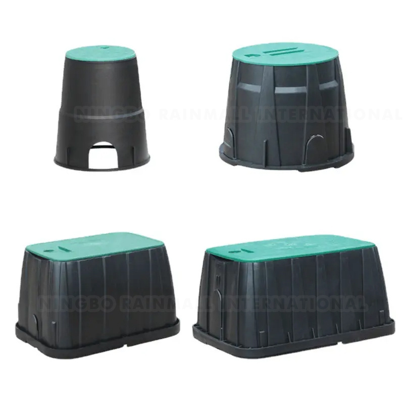 Farm Irrigation Control Valve Box 14 Inch Plastic Valve Box For Irrigation System