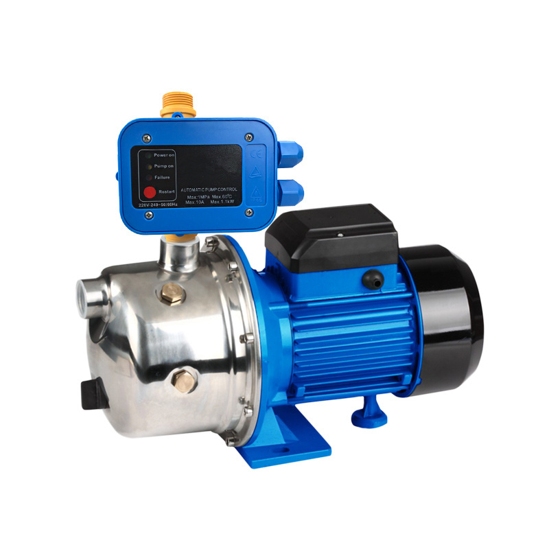 Water Pump SGJ800 JET PUMP Automatic Stainless Steel JET Self-priming Pump for Family Homes