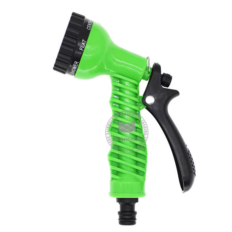 Hot Sale Water Spray Car Wash Gun High Water Pressure 6Function garden Hose Nozzle for Garden Hose Easy Install Plastic hose gun