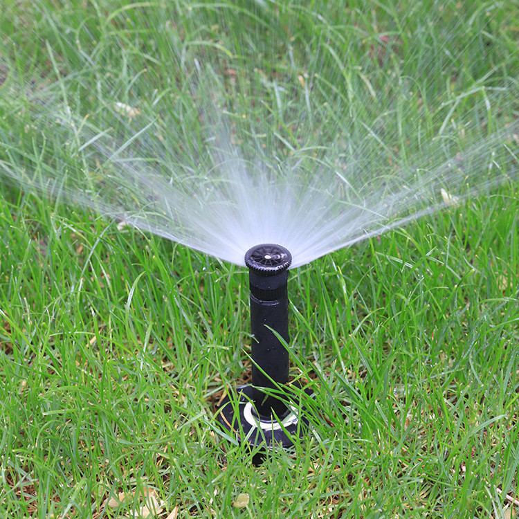 Plastic Adjustable Garden Irrigation Automatic Lawn Sprinkler Pop up System Sprinkler