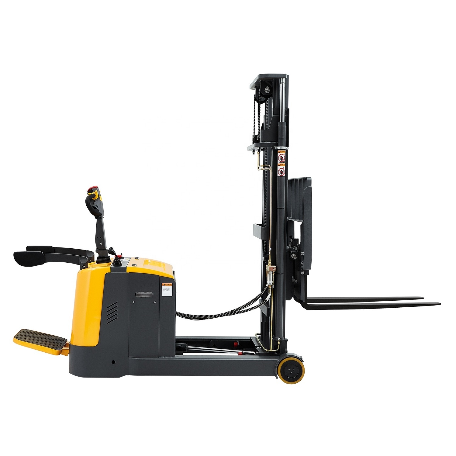 Xilin Electric Forklift 1250kg Counterbalanced Reach Stacker with AC motor