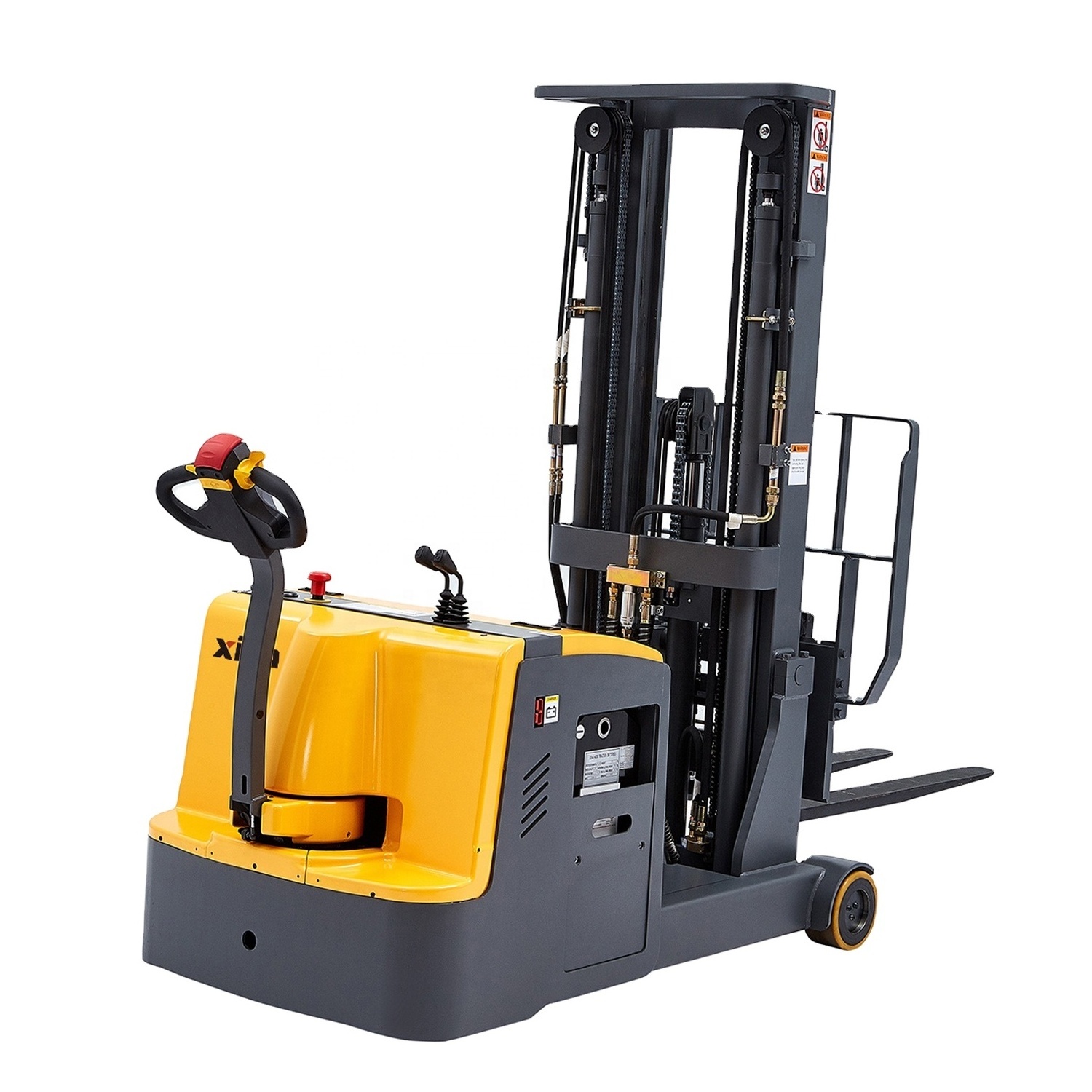 xilin 1.5 ton counterbalanced electric stacker balance type reach forklift