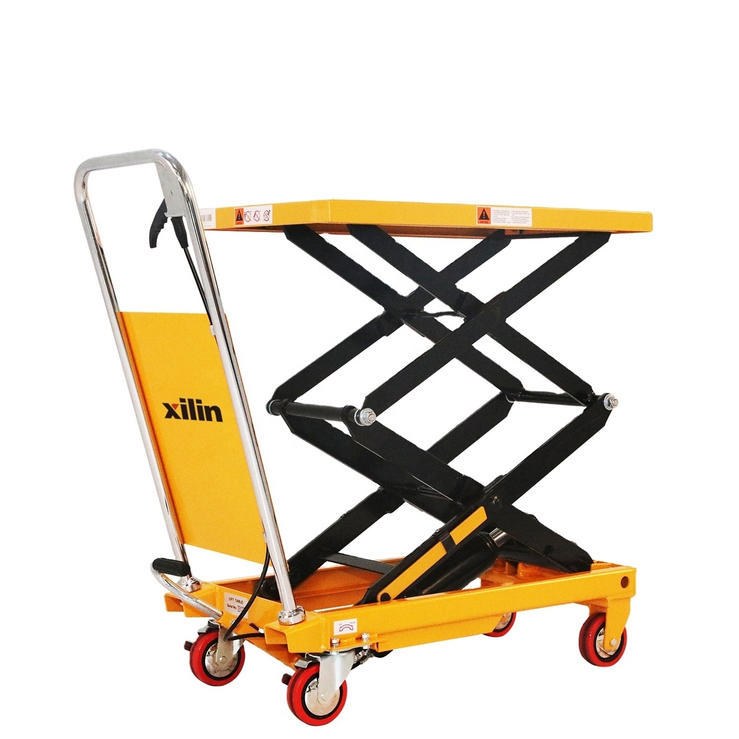 Xilin Manual Handling hydraulic table lift 330lbs smart scissor lift table