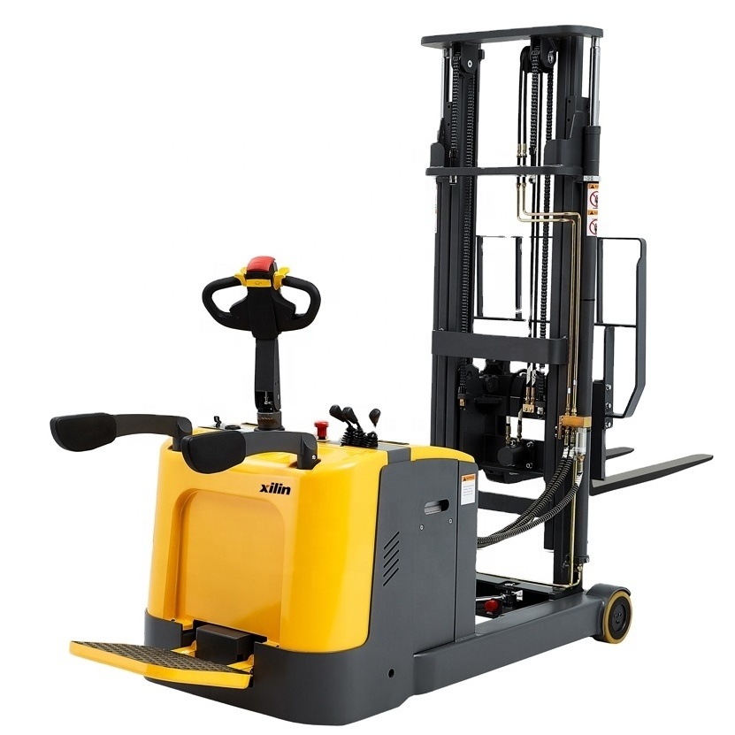 Xilin Electric Forklift 1250kg Counterbalanced Reach Stacker with AC motor