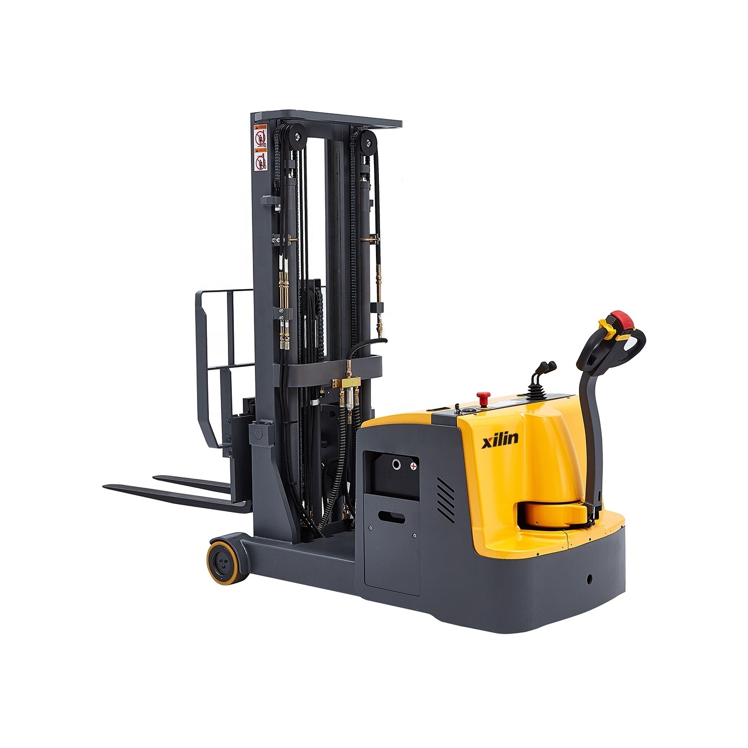 xilin 1.5 ton counterbalanced electric stacker balance type reach forklift