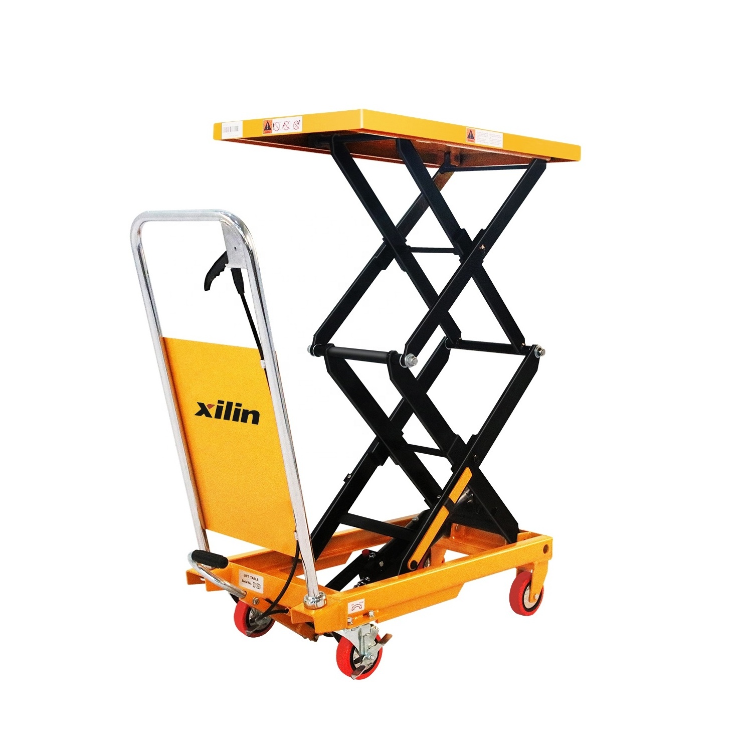 Xilin Manual Handling hydraulic table lift 330lbs smart scissor lift table