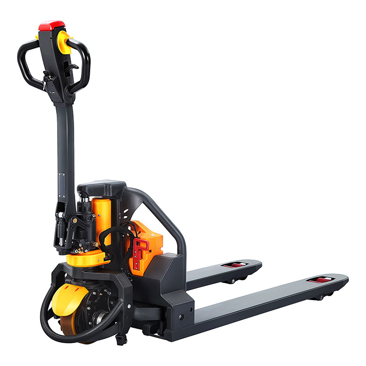 Xilin 1500kg 1.5t Hot Sale Wide Balance Height Hydraulic Lithium Electric Powered Forklift Pallet Jack For Warehouse