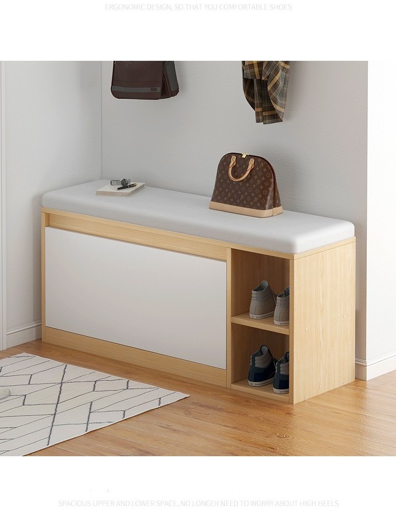 Shoe Cabinet Home Entrance Large Capacity Entrance Cabinet Shoe Rack Nordic Shoe Replacement Stool Simple Modern Storage