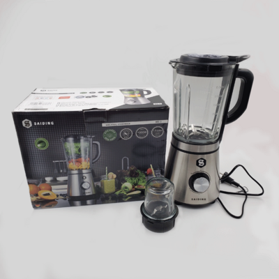 1.5L 600W kitchen household table Electric fruits Blender 5 Speed with Stainless Steel Jar Food Processors Mixer chopper Blender