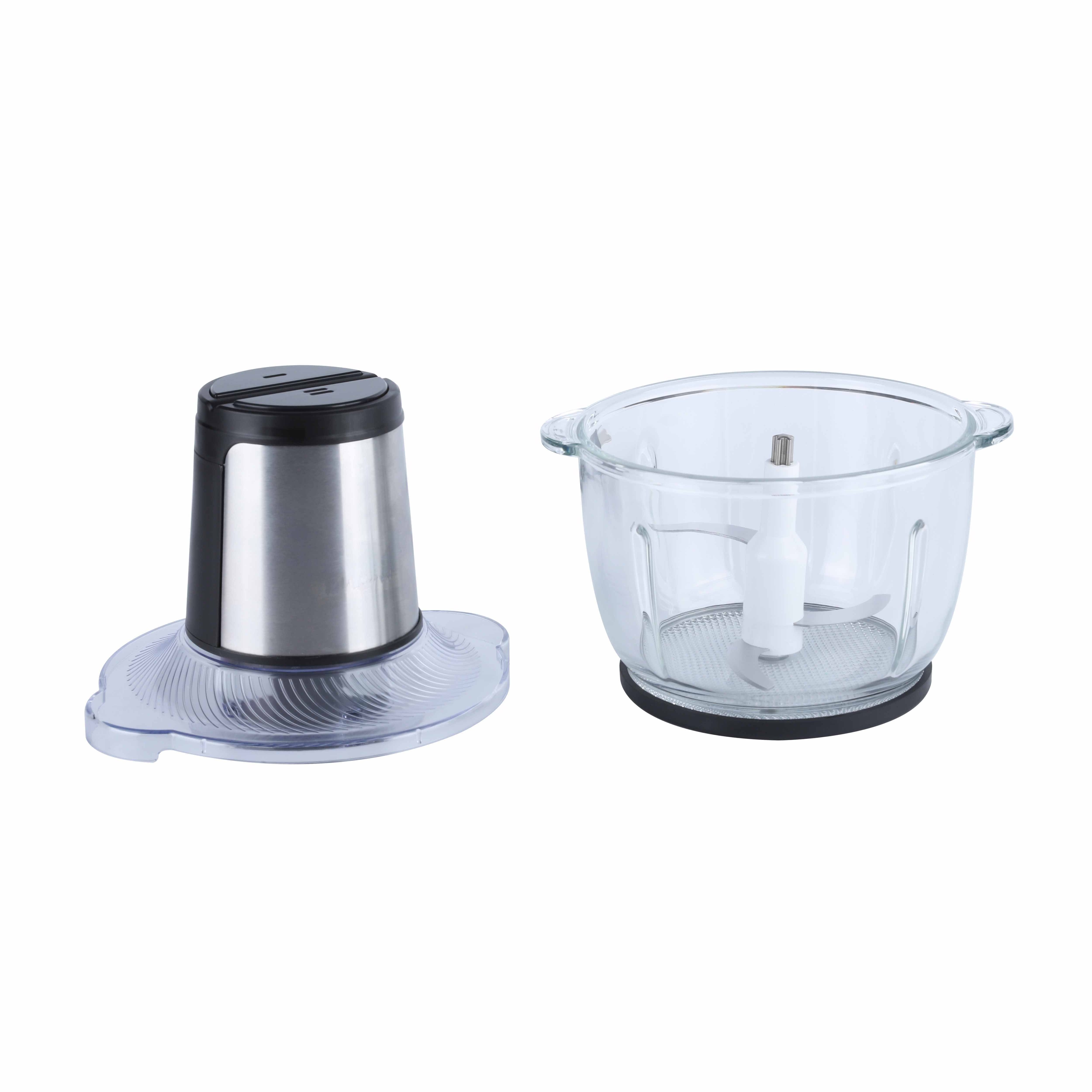 1.5L glass bowl 2 speeds 350W Portable vegetable electric Chopper Food Processor And Electric meat vegetable chopper