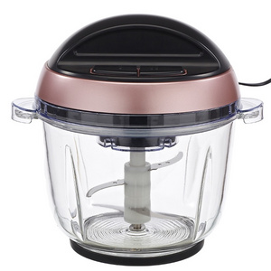 2.0L glass bowl 400W 2 or 3 speeds Smart household appliances food processor and food vegetable meat chopper