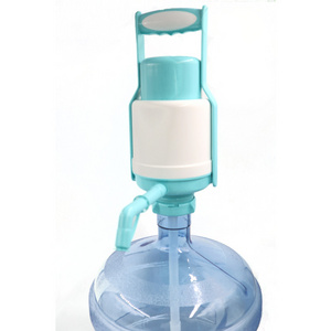 big size portable 5 gallon bottle hand press pump water dispenser 10L 20L mineral water bottle manual drinking pump with Handle