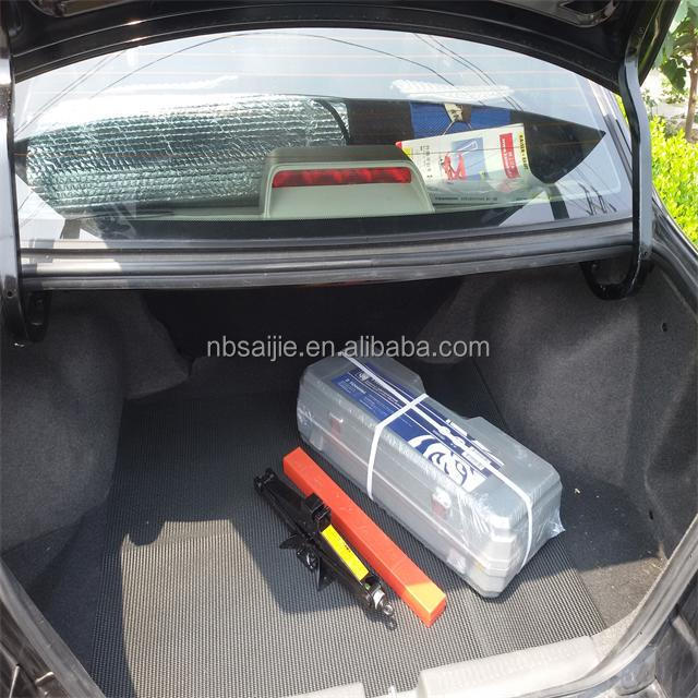 universal pvc foam non slip car boot liner trunk mat