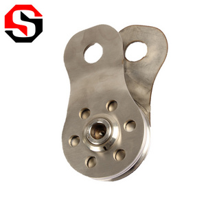 SN10TS-6K off-road accessories NINGBO SALMAN factory  stainless steel 10 ton  rope  fitting  pulley for winches