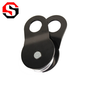 SN8TA off-road accessories ningbo factory OEM steel 8Ton rope fitting snatch block for winches