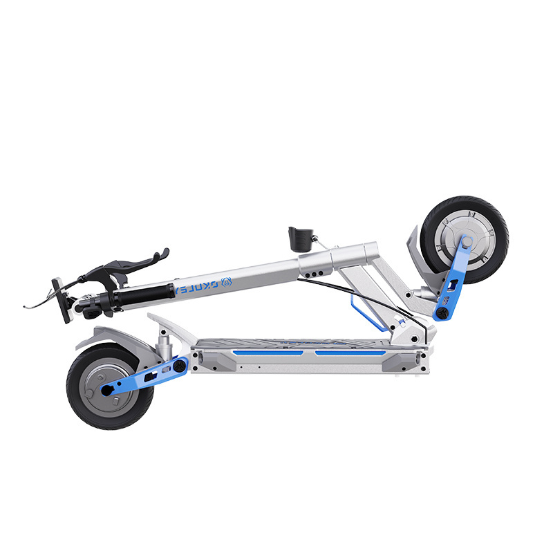 2023 new design OKULEY R8 Escooter 36V 48v 13Ah 500W 8 inch two wheel foldable buy Electric Scooters manufacturer