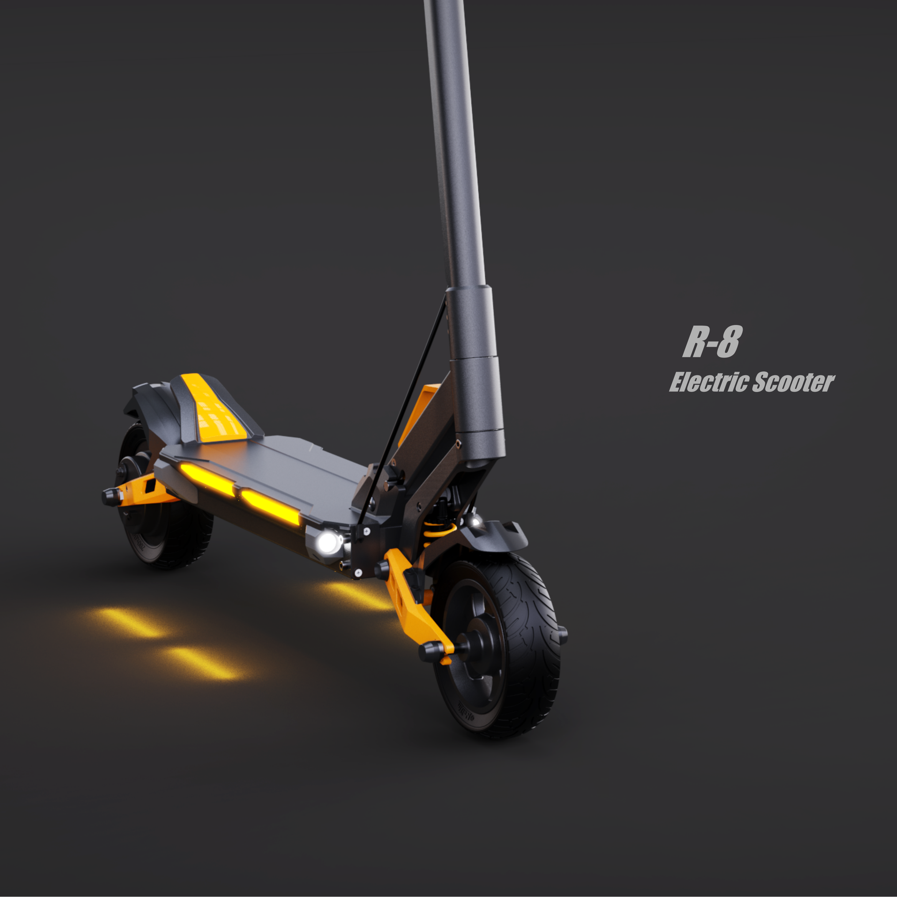 R8 electric scooter 350w 500w 36v Two Wheels Off Road Foldable Adult mobility e Scooter electrico